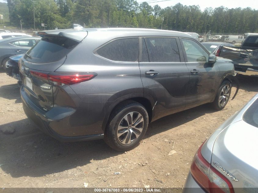 2023 TOYOTA HIGHLANDER HYBRID XLE/HYBRID XLE BRO - 5TDKARAH8PS018543