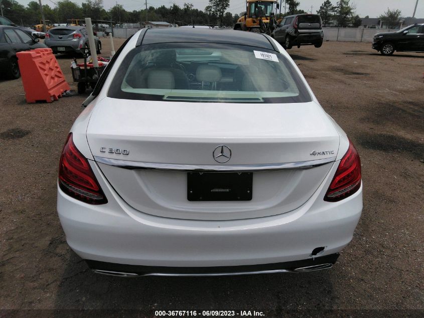 2015 MERCEDES-BENZ C-CLASS C 300 - 55SWF4KB4FU018413