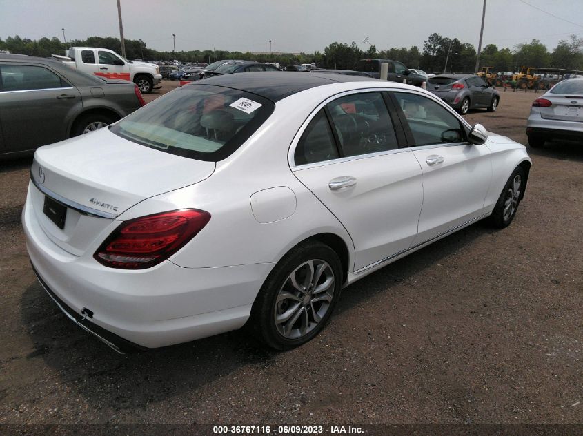 2015 MERCEDES-BENZ C-CLASS C 300 - 55SWF4KB4FU018413