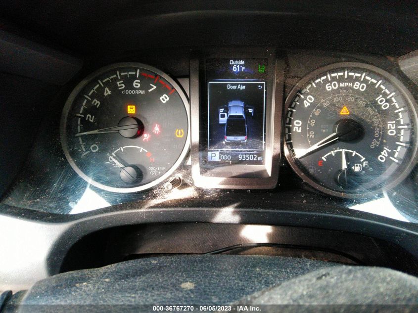 2019 TOYOTA TACOMA 4WD SR5/TRD SPORT - 5TFSZ5AN2KX185104