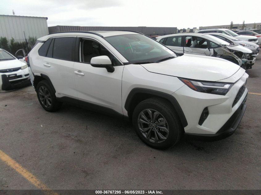 2022 TOYOTA RAV4 XLE PREMIUM - 2T3B6RFV3NW036508
