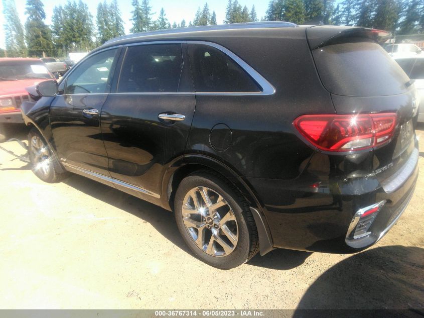 2019 KIA SORENTO SX/SXL - 5XYPKDA58KG457999