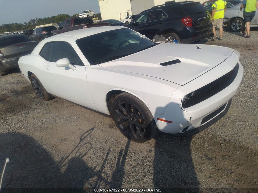 VIN 2C3CDZAG7MH573629 2021 DODGE CHALLENGER SXT