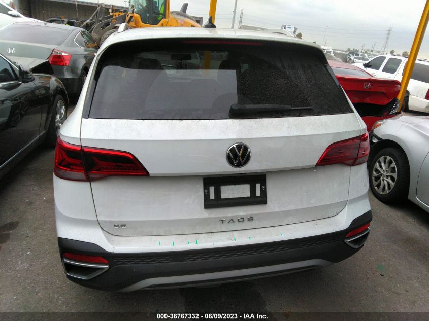 2022 VOLKSWAGEN TAOS SE - 3VVRX7B27NM061412