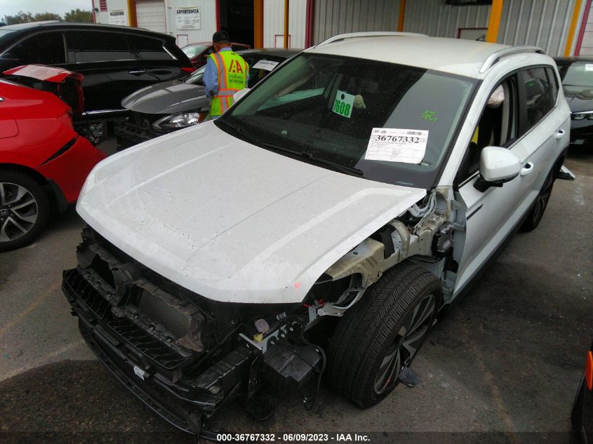 2022 VOLKSWAGEN TAOS SE - 3VVRX7B27NM061412