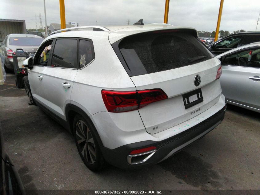 2022 VOLKSWAGEN TAOS SE - 3VVRX7B27NM061412