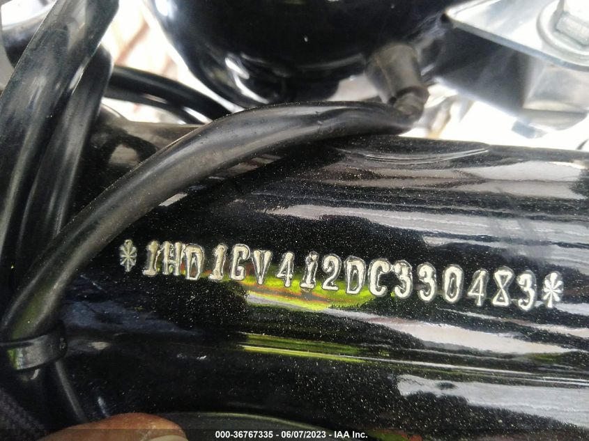 2013 HARLEY-DAVIDSON FXDC DYNA SUPER GLIDE 1HD1GV412DC330483