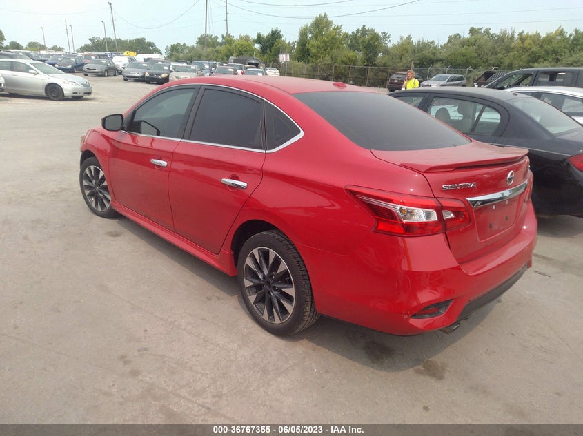 VIN 3N1AB7AP1KY281305 2019 NISSAN SENTRA S/SV/SR/SL