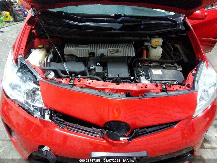 2013 TOYOTA PRIUS ONE/TWO/THREE/FOUR/FIVE - JTDKN3DU0D0340778