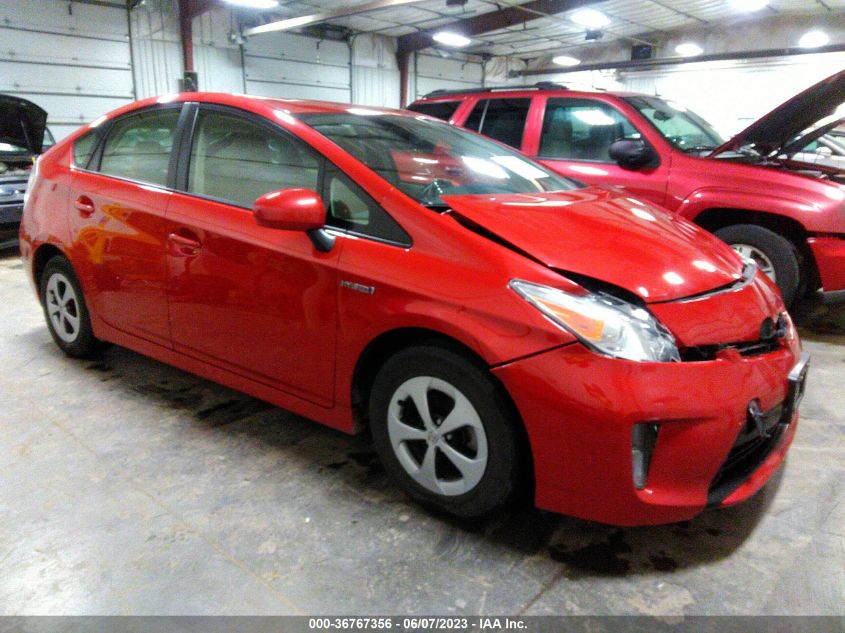 2013 TOYOTA PRIUS ONE/TWO/THREE/FOUR/FIVE - JTDKN3DU0D0340778