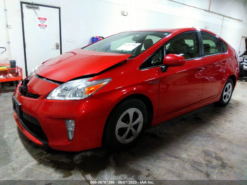 2013 TOYOTA PRIUS ONE/TWO/THREE/FOUR/FIVE - JTDKN3DU0D0340778