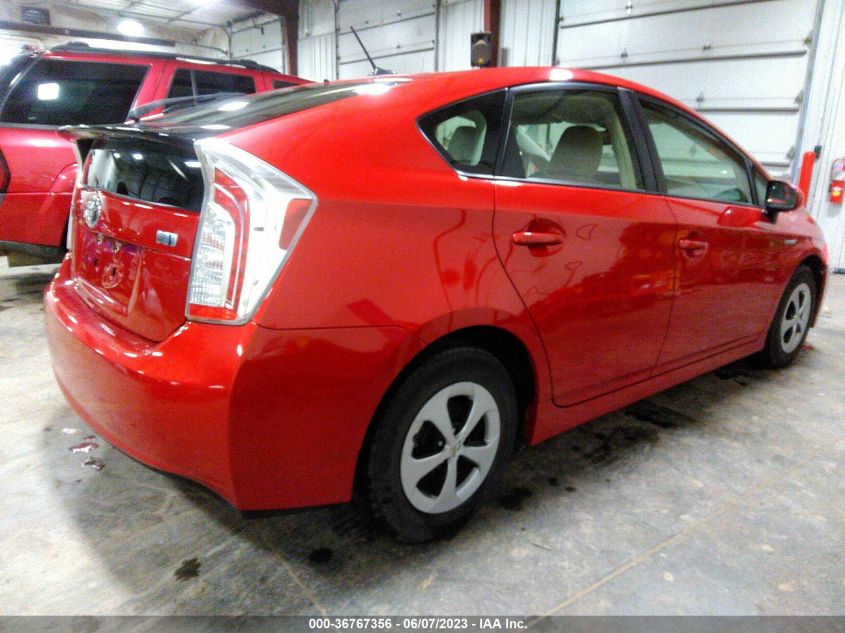 2013 TOYOTA PRIUS ONE/TWO/THREE/FOUR/FIVE - JTDKN3DU0D0340778