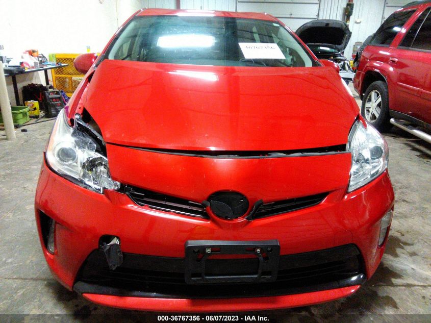 2013 TOYOTA PRIUS ONE/TWO/THREE/FOUR/FIVE - JTDKN3DU0D0340778