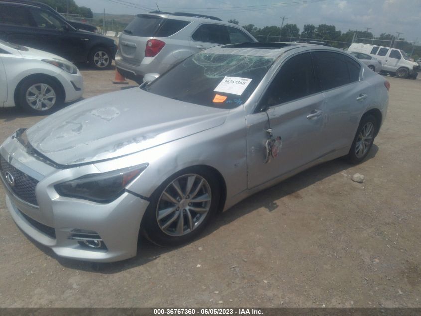 2014 INFINITI Q50 PREMIUM - JN1BV7AP3EM671406