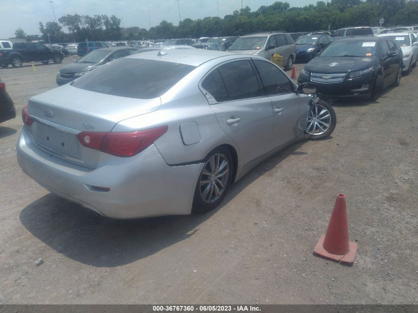 2014 INFINITI Q50 PREMIUM - JN1BV7AP3EM671406