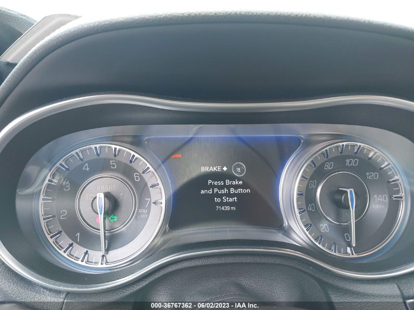 2017 CHRYSLER 300 300C - 2C3CCAEG2HH570870