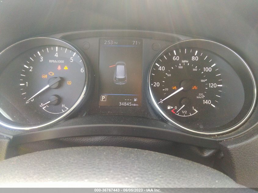 2019 NISSAN ROGUE S/SL/SV - 5N1AT2MV8KC717126