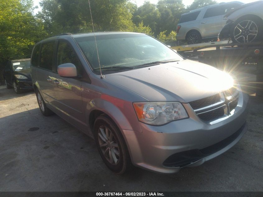 2014 DODGE GRAND CARAVAN SXT - 2C4RDGCG4ER187415