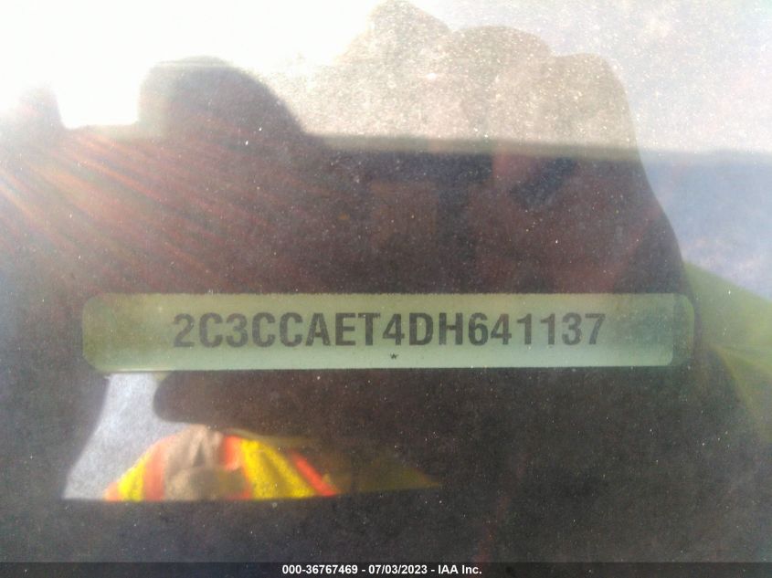 2013 CHRYSLER 300C 2C3CCAET4DH641137