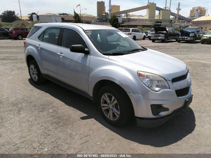 2013 CHEVROLET EQUINOX LS - 2GNALBEK5D6119880