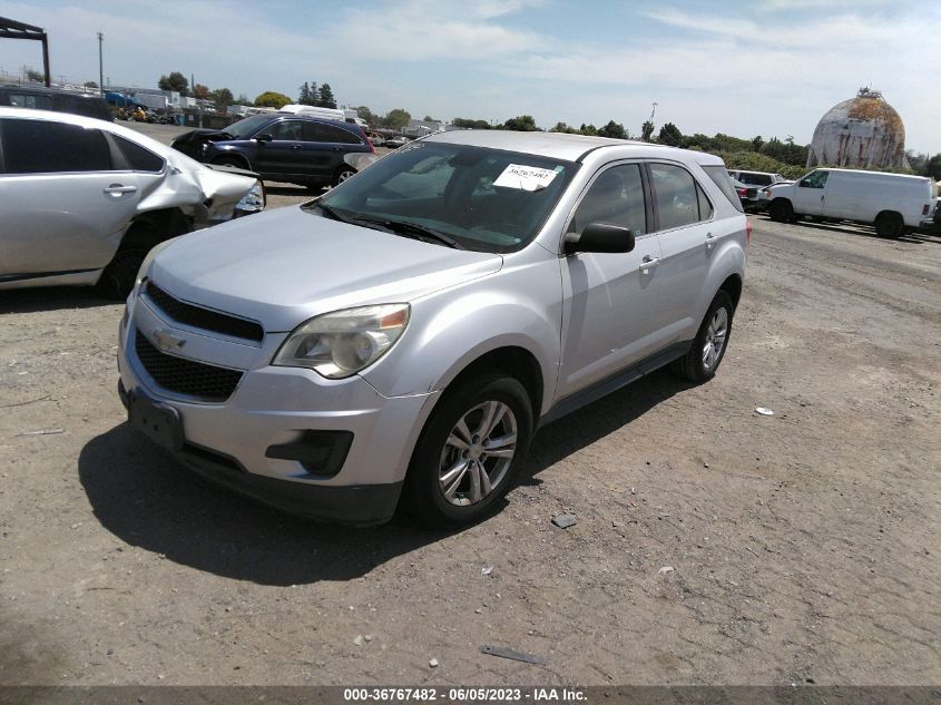 2013 CHEVROLET EQUINOX LS - 2GNALBEK5D6119880