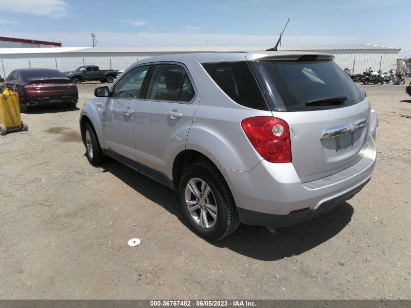 2013 CHEVROLET EQUINOX LS - 2GNALBEK5D6119880