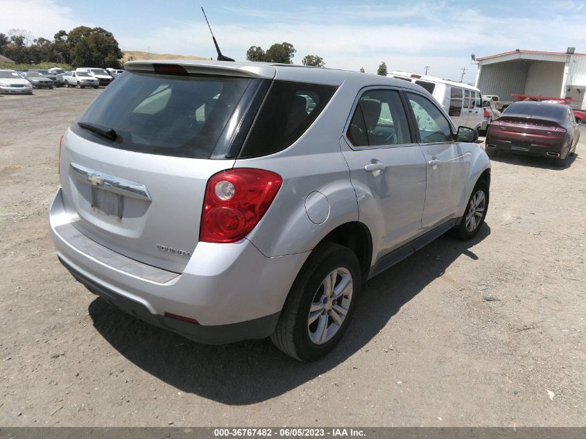 2013 CHEVROLET EQUINOX LS - 2GNALBEK5D6119880