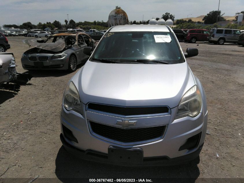 2013 CHEVROLET EQUINOX LS - 2GNALBEK5D6119880