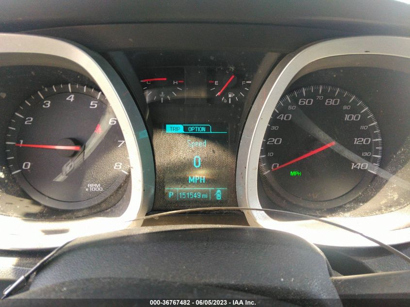 2013 CHEVROLET EQUINOX LS - 2GNALBEK5D6119880