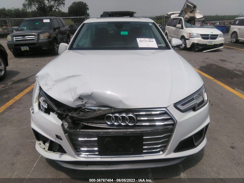 2019 AUDI A4 PREMIUM PLUS - WAUENAF40KA029015