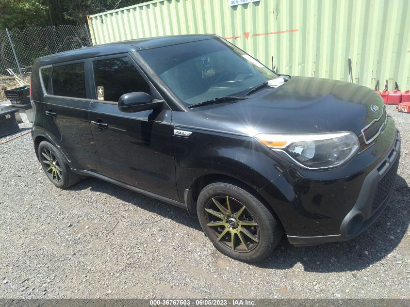 2015 KIA SOUL BASE - KNDJN2A29F7814665