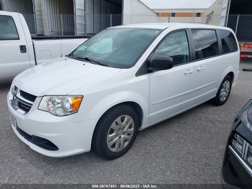 2016 DODGE GRAND CARAVAN SE - 2C4RDGBG3GR114377
