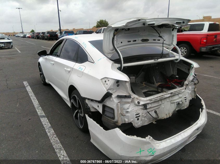 2019 HONDA ACCORD SEDAN SPORT 1.5T - 1HGCV1F31KA112049