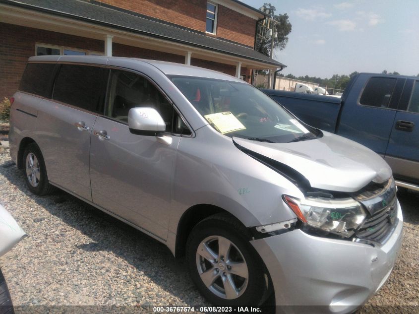 2013 NISSAN QUEST SV - JN8AE2KP9D9070078