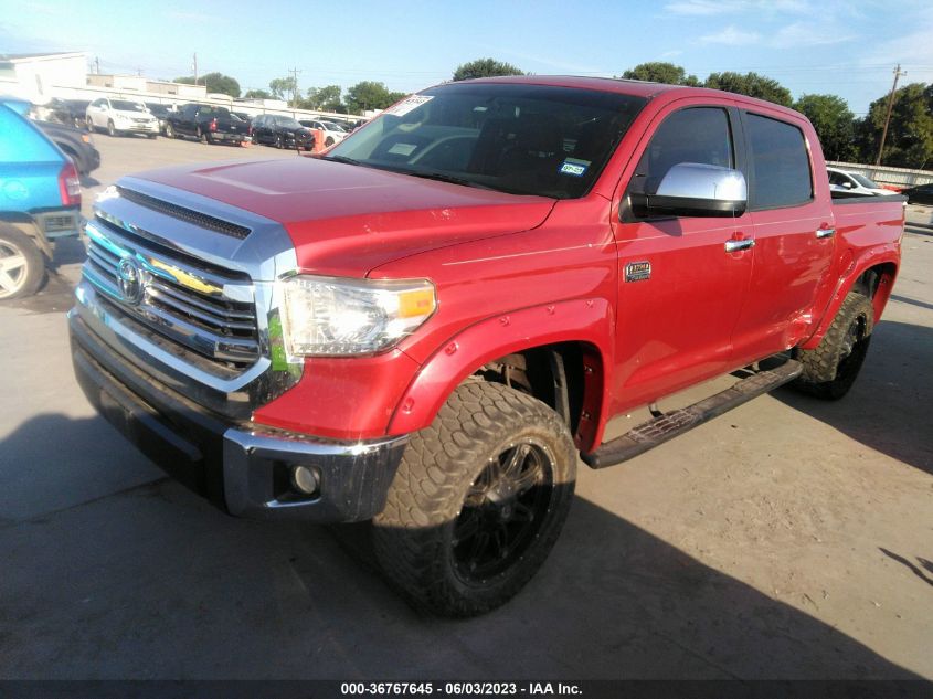 2015 TOYOTA TUNDRA 4WD TRUCK PLATINUM/1794 - 5TFAW5F1XFX442834