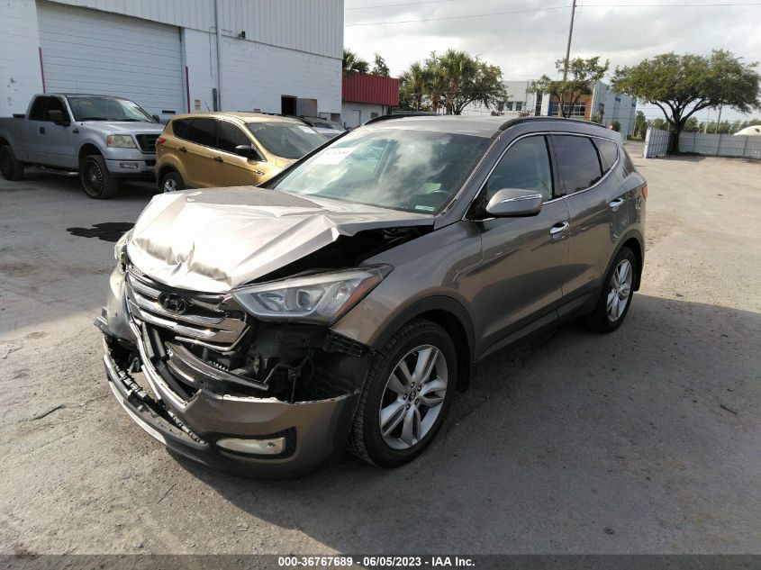 2014 HYUNDAI SANTA FE SPORT - 5XYZUDLA7EG199332