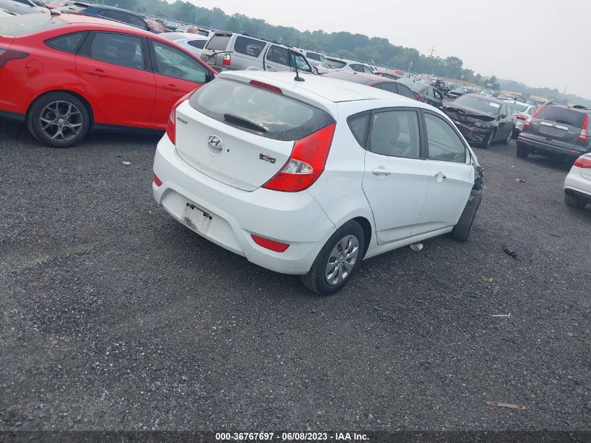 2016 HYUNDAI ACCENT SE - KMHCT5AE5GU261926