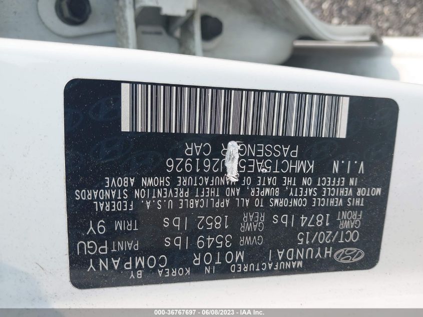 2016 HYUNDAI ACCENT SE - KMHCT5AE5GU261926