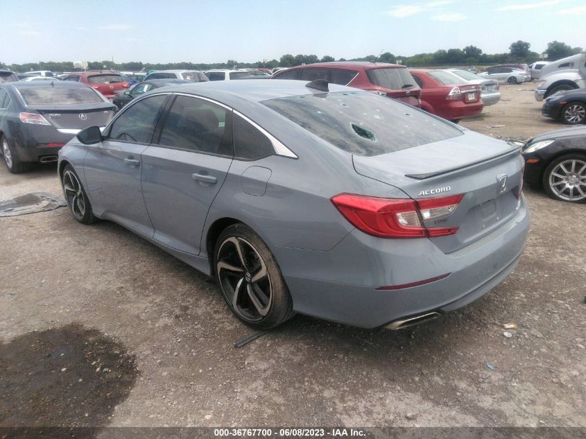 2021 HONDA ACCORD SEDAN SPORT - 1HGCV2F32MA002636