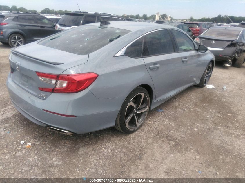2021 HONDA ACCORD SEDAN SPORT - 1HGCV2F32MA002636