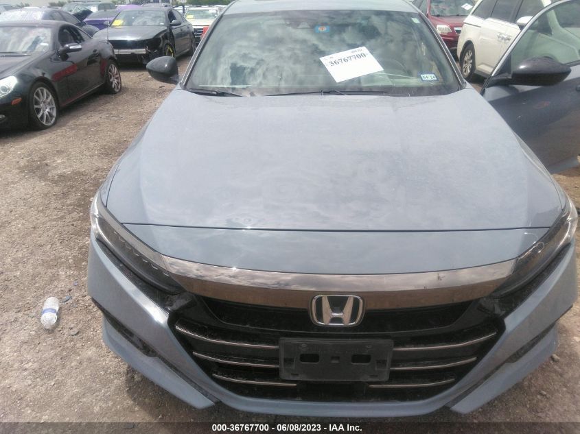 2021 HONDA ACCORD SEDAN SPORT - 1HGCV2F32MA002636