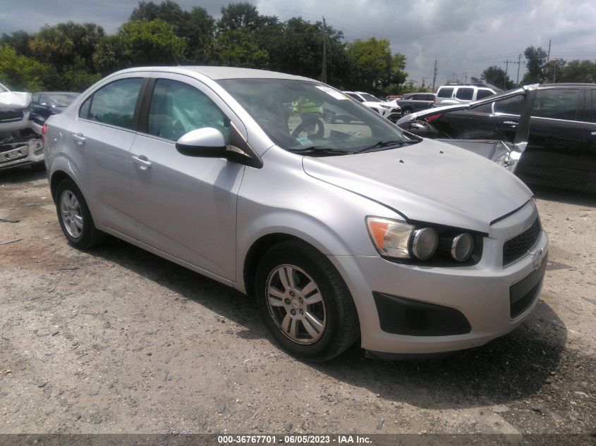 2013 CHEVROLET SONIC LT - 1G1JC5SHXD4131472