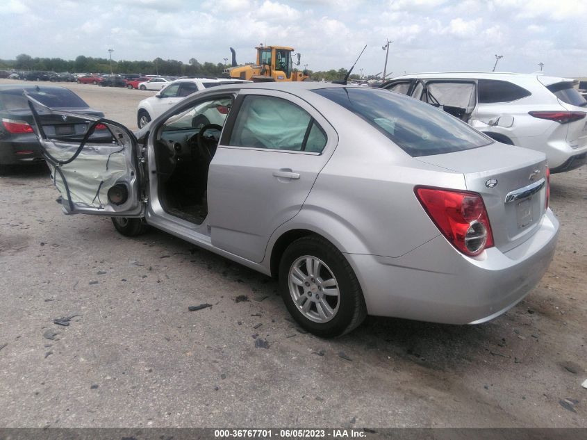 2013 CHEVROLET SONIC LT - 1G1JC5SHXD4131472