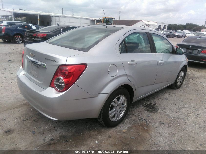2013 CHEVROLET SONIC LT - 1G1JC5SHXD4131472