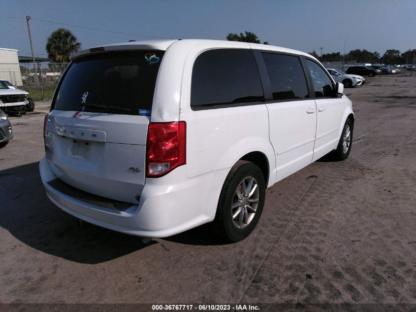 2014 DODGE GRAND CARAVAN R/T - 2C4RDGEG9ER405667