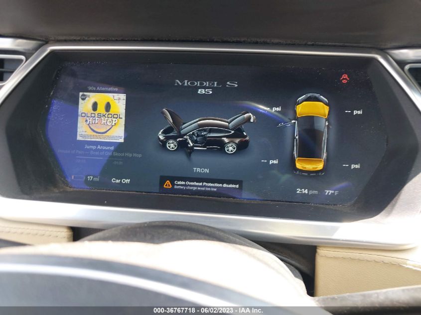 2013 TESLA MODEL S - 5YJSA1CN0DFP20859