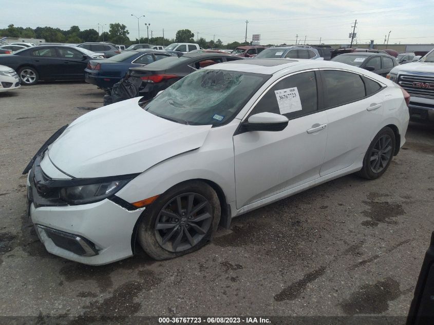 2019 HONDA CIVIC SEDAN EX - 19XFC1F38KE015607