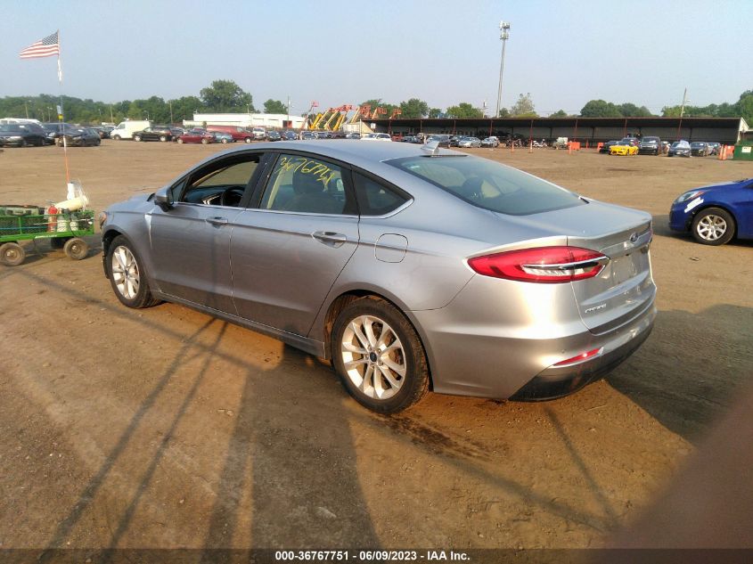 2020 FORD FUSION SE - 3FA6P0HD8LR260542