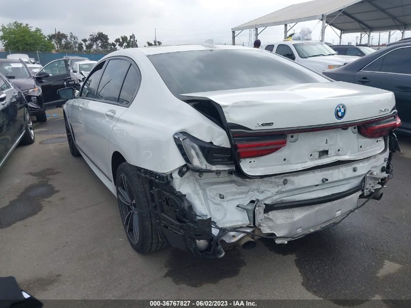 2022 BMW 7 SERIES 745E XDRIVE - WBA7W4C01NCH66910
