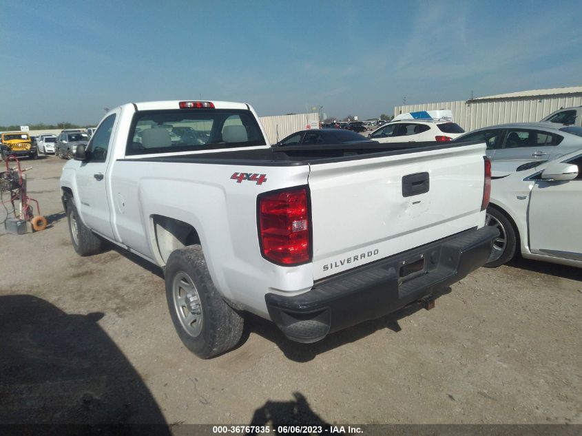2016 CHEVROLET SILVERADO 1500 WORK TRUCK - 1GCNKNEC6GZ356815